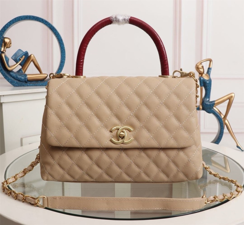 Ch**el top handle bags